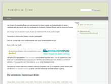 Tablet Screenshot of kostenlosebilder.net